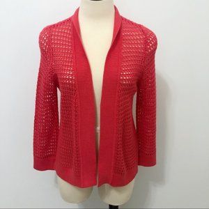 ❄️ 89th & Madison Open Front Open Knit Cardigan